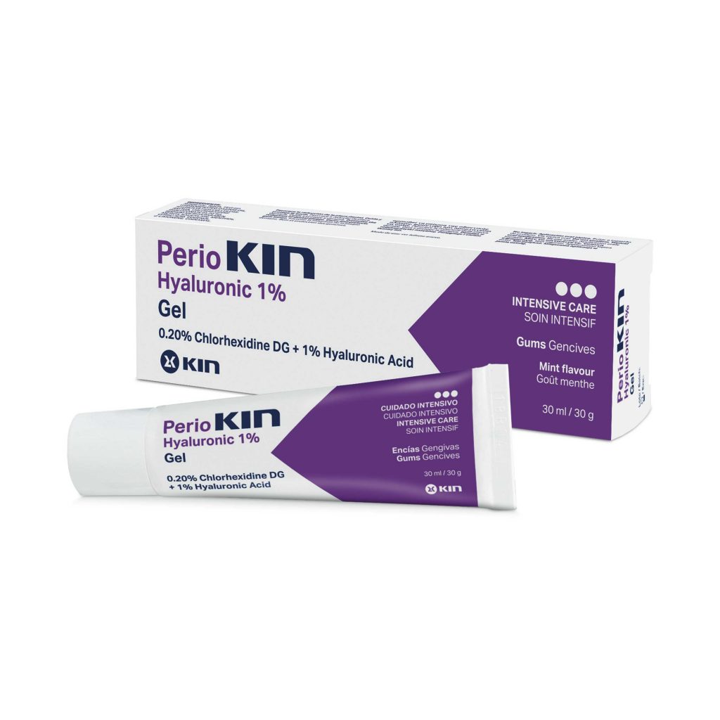 Perio KIN Hyaluronic 1% igemegeel 30 ml pakendis